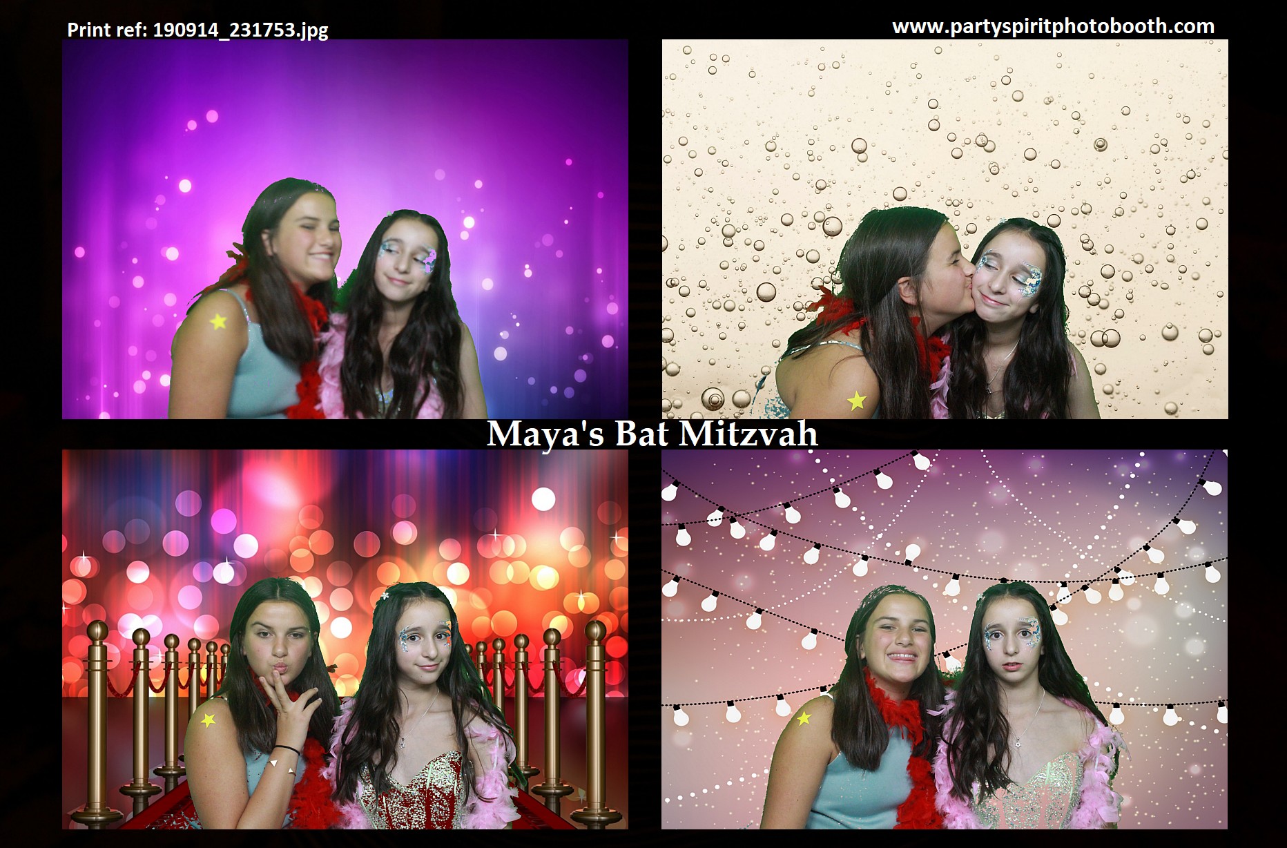 Maya's Bat Mitzvah | View more photos from the event at gallery.partyspiritphotobooth.com/u/PartySpiritPhotoBooth/Mayas-Bat-Mitzvah